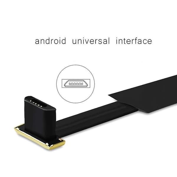 Qi Adapter - Wireless Receiver for Charging to Micro-USB - Black 1