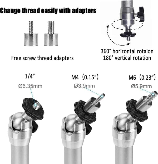 [KK] Mini Projector Mount Universal Projector Ceiling and Wall Mount 360° Rotation Projector Stand Compatible with Projectors【jia】