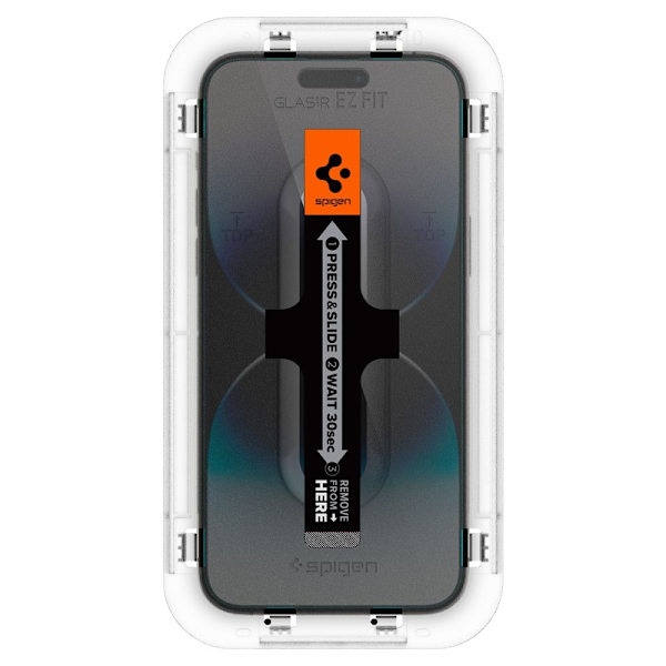 [KK]Spigen iPhone 14 Pro Max 2-PACK GLAS.tR \"Ez Fit\" Screen Protector Transparent Härdat glas