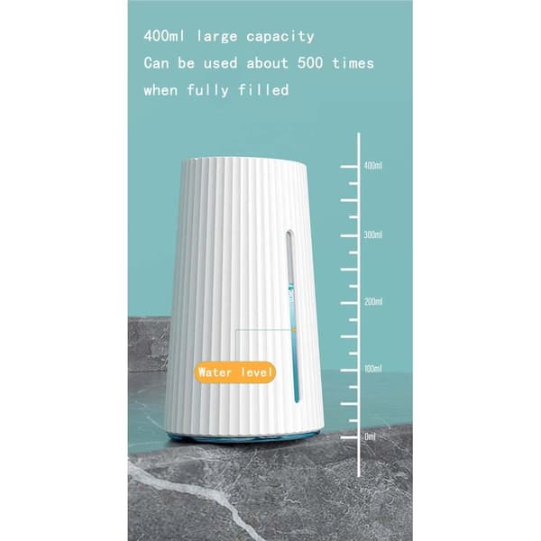 [KK] Automatic Soap Dispenser - Foam Version with Quick Sensor and Waterproof Design White White 332