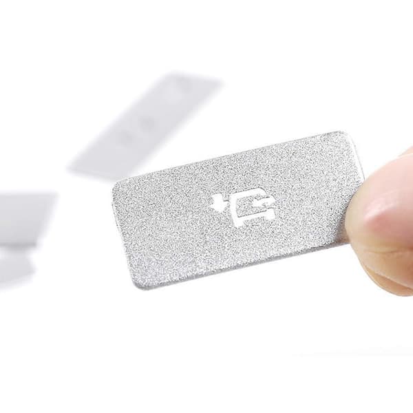 Bilglassløfteknappklistremerker for Range Executive Edition 2013-2017 Silver