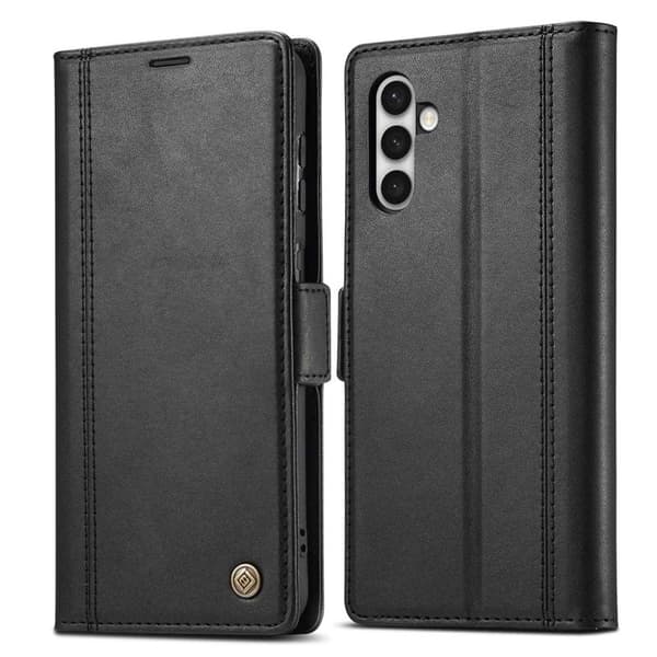 [KK]LC.IMEEKE til Samsung Galaxy S23+ Pungcover Kunstlæder - Sort