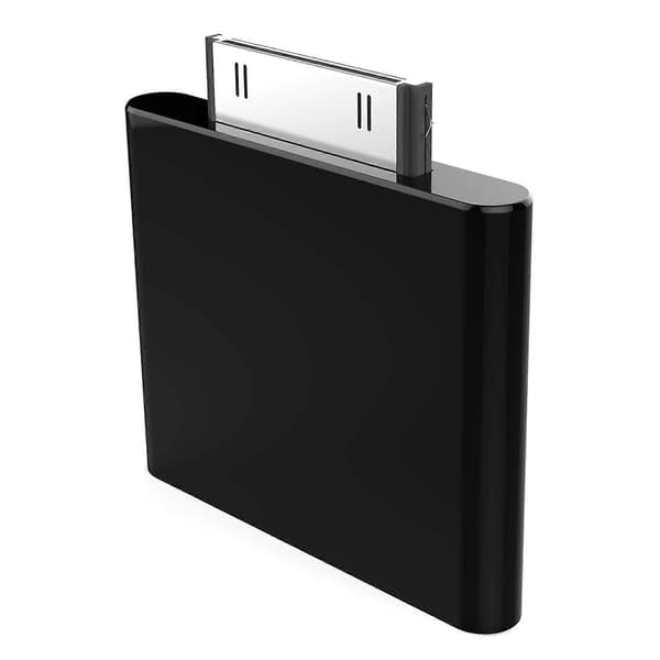 Bluetooth Transmitter Adapter til Klassisk Touch 30-Pin Trådløst Kort Aux Receiver Øretelefon HiFi Audio Dongle (Hvid) White