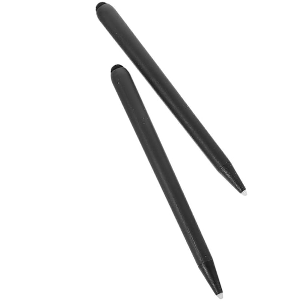 2 st Kapacitiva Skärmpennor Whiteboard Infraröd Skärm Pekskärm Penna Bekväm Stylus Penna Black 16.00X1.50X1.50CM