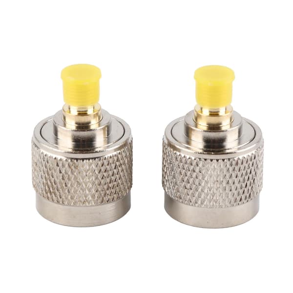 Type N til SMA-adapter 2 stk. Type N han til SMA hun RF-stik koaksialadapter testkonverter