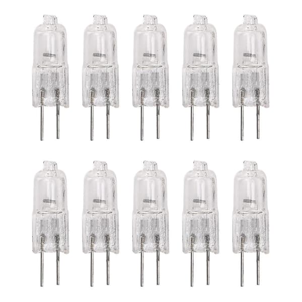 10 st G4 Halogenlampor 10W Varmvit