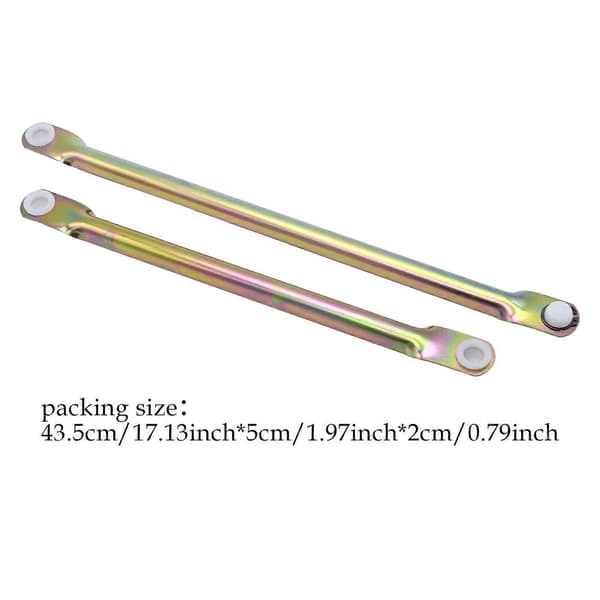 2x vindusviskermotor koblingsstenger solide høy hardhet for Mazda 2 2003-2007