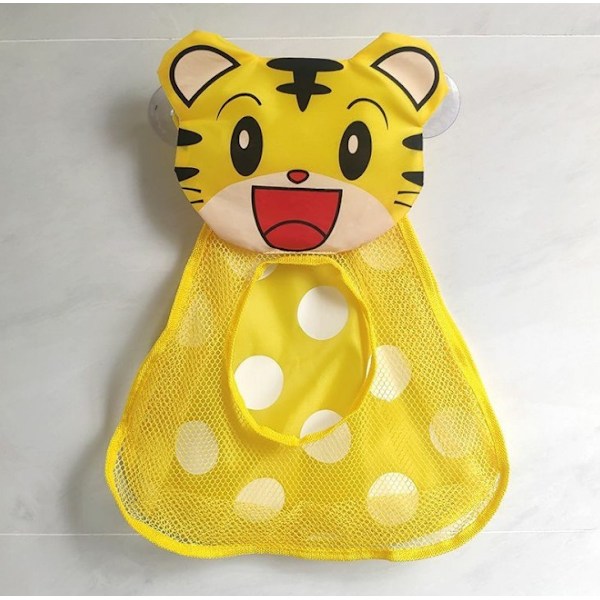 Baby Bath Toys Little Duck Little Frog Infant Children's Toy Storage Net with Strong Suction Cup Toy Bag Net Bathroom Storage Bag