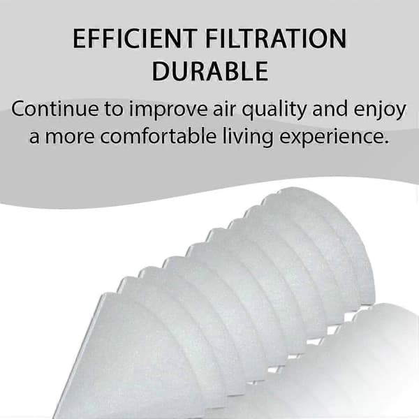 Keglefilter DN 125, Filterventilationssystem, Længde 180 mm, Pakke med