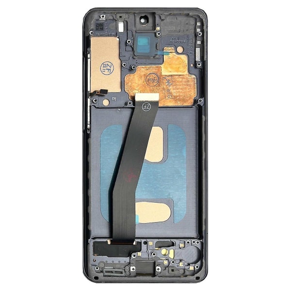 Fr Samsung Galaxy S20 Display Full TFT LCD med Rahmen Einheit Touch Ersatzteil Reparatur Schwarz