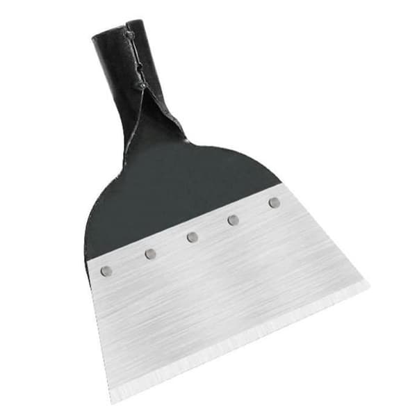 Hagerengjøringsspade - Multifunksjonell - Karbonstål - Hvit