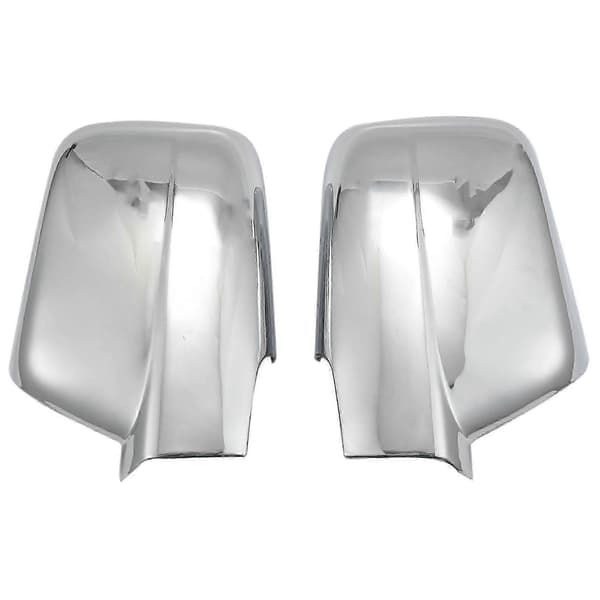 Chrome ABS Sidespejlskapper til Nissan X-Trail T30 2002-2010 Biltilbehør Silver