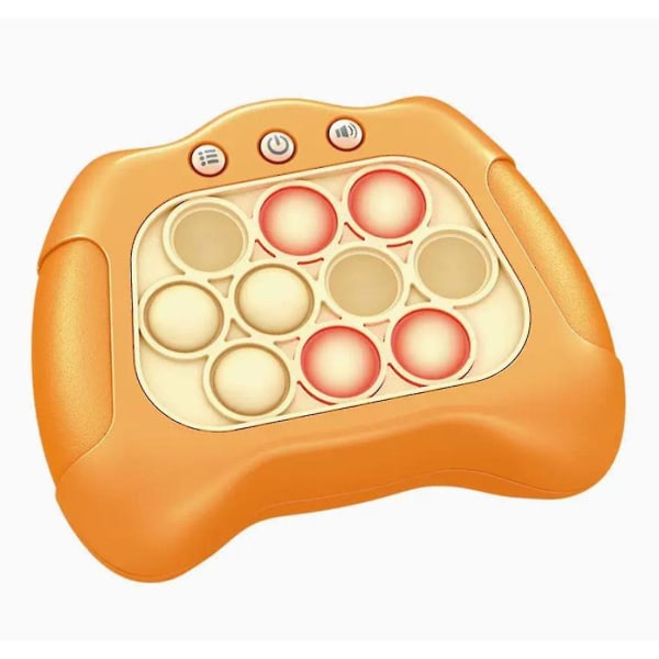 Dekompression banbrytande pusselspelsmaskin, poppusselspel Fidget-spelleksaker Orange