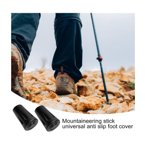Tilbehør - Ikke specificeret - 12 gummispidser - 23 mm - 40 mm - Til stave til stavgang
