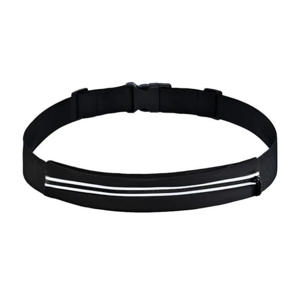 Mavetaske - Mode - Sort - Nylon - Multi-lomme - Vandtæt