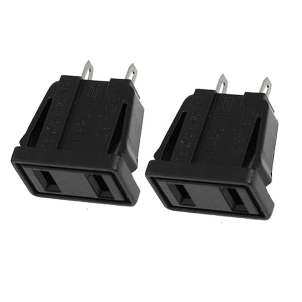 30 x US Type Panelmontering AC Strømuttak AC 250V 10A Black