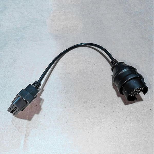 IVECO-auton liitäntäkaapeli OBD II -diagnostiikkaliitin IVECO 38Pin - OBD2 16Pin OBD OBDII -adapteri