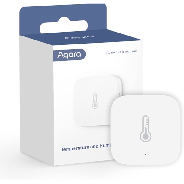Aqara B07D37FKGY Temperatursensor och fuktighetssensor, vit