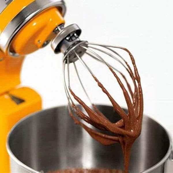 Piskeris i rustfrit stål - ZOR® - 6-tråds hoved - Til KitchenAid røremaskine