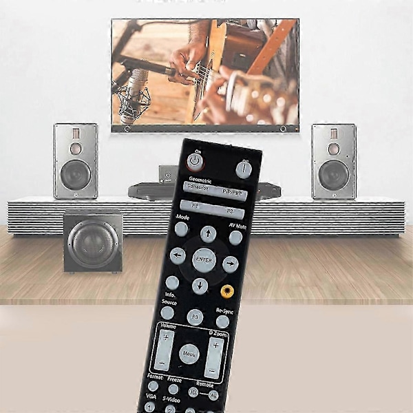 Optoma Projektor Fjernkontroll for EH515, X600, DH1017 Sikrer Optimal Ytelse 7.48x41.57in