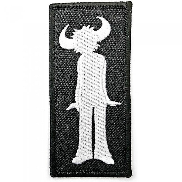 Logo Ikon Strygepatch Black/White One Size