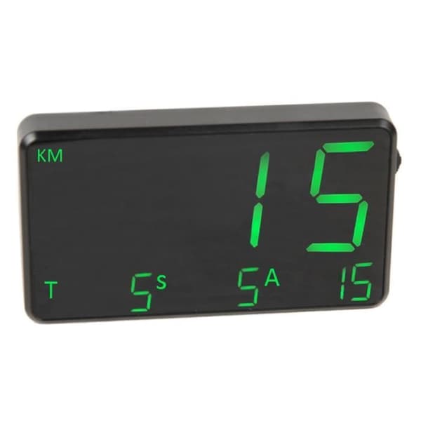 C80 Universal GPS Universal Bil Hastighedsindikator HUD Head-Up Display Kørehastighedsadvarsel