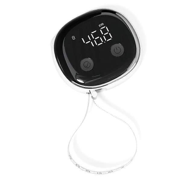 Smart kroppsmåttband med APP, Bluetooth kroppsmåttband Black  White
