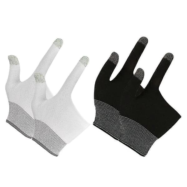 2 par touchscreen fingerhandsker, gaminghandsker, komfortable spilhandsker til gamere