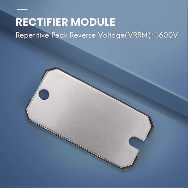 [KK]MDQ 100A-1600V Black Single Phase Diode Bridge Rectifier 100A Amp 1600V-Good Black