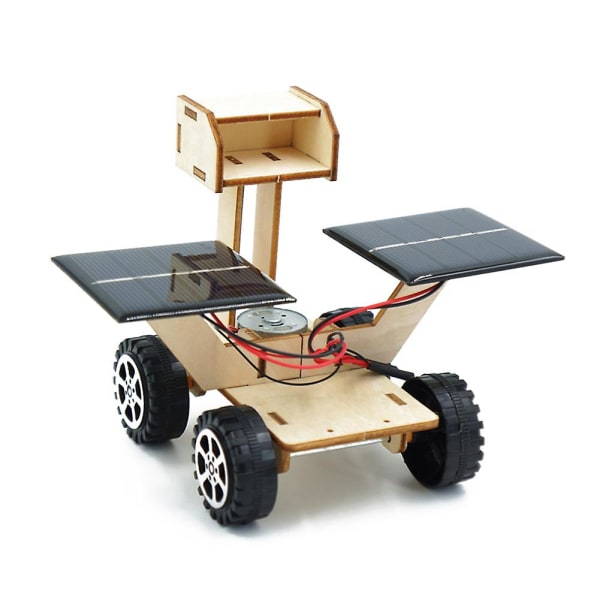 DIY Electric Solar Energy Car Model Educational Students Science Experiment Toy Set(solar Energy Car)