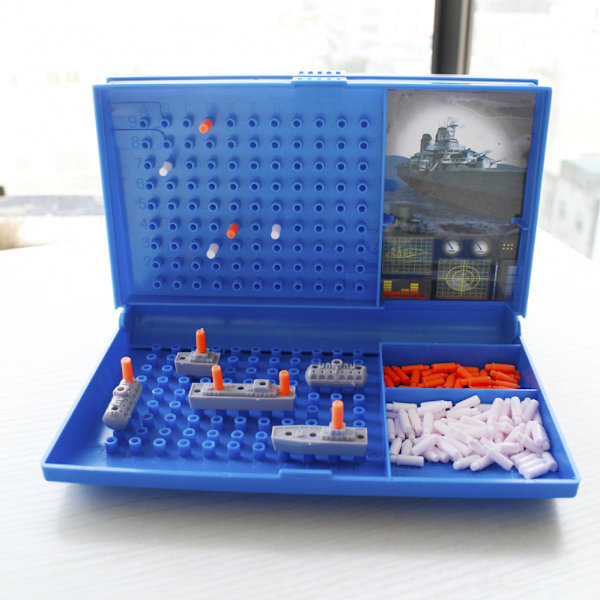 Hjärnträning Strategispel Skepp, Klassiskt Familjespel