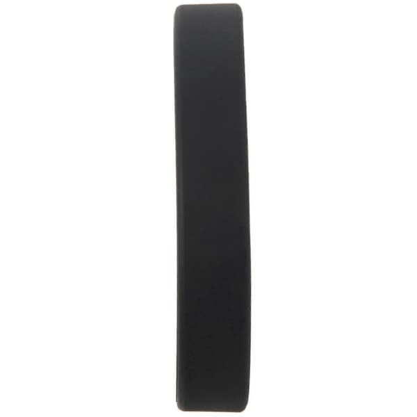 6X Mode Silikone Gummi Elastisk Armbånd Håndledsrem Manchet Armbånd Sort Black(20cm)