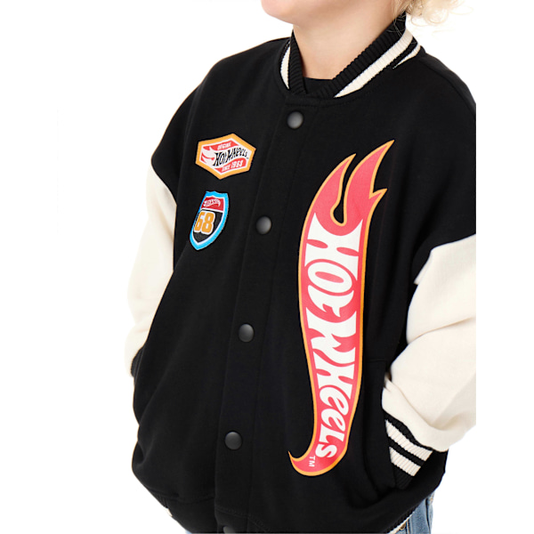 Drenge Bomber Jakke Sort Turbo Charged Black 4-5 Years