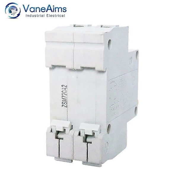 AC 400V 2P PV MCB Solcells Mini Brytare 6A 10A 16A 20A 25A 32A 40A 50A 63A Fotovoltaisk Överbelastningsskydd Luftbrytare 16A 2P