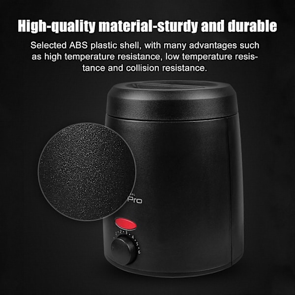 Wax Pro200 Vaxvärmare Snabb Uppvärmning Variabel Temperaturkontroll Solid 200c Professionell Elektrisk Vaxmaskin QinHai EU Plug