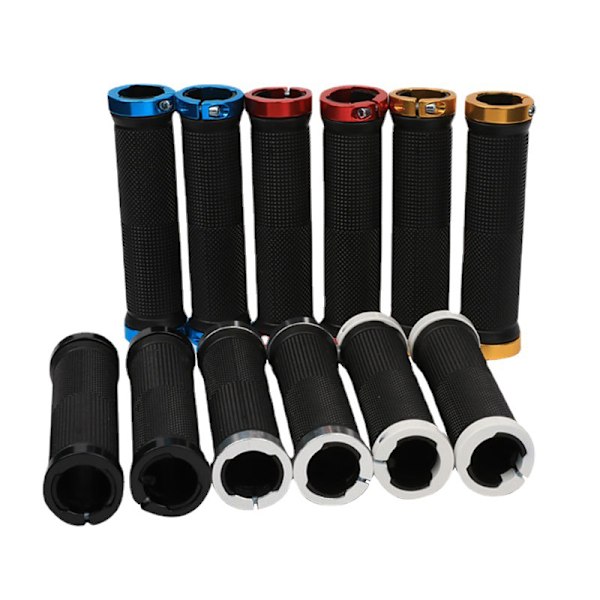 Gummigrep for MTB-sykkel, sykkelstyre, sklisikre, for sykling, herre Blue