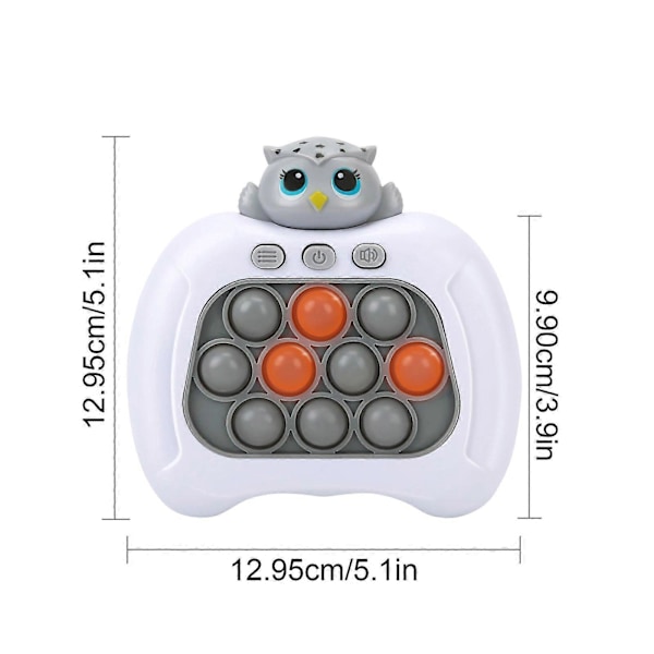 Pop It Fidget Leksak, Quick Push Spel Pop Fidget It, Quick Push Pop Bubble Spelmaskin, Pop It Kontroller Spel, Bubble Sensoriska Klämleksaker