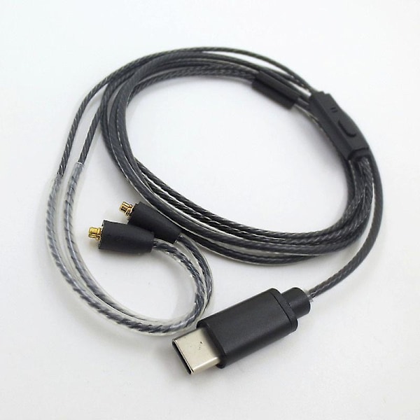 MMCX Type-C Lydkabel Hovedtelefonledning Til Shure SE215 SE535 SE846 UE900s Standard Model