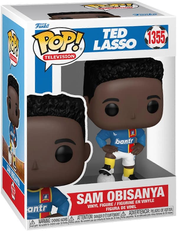 FUNKO POP! TELEVISION: Ted Lasso - Sam Obisanya [SAMLEOBJEKTER] Vinylfigur USA-import