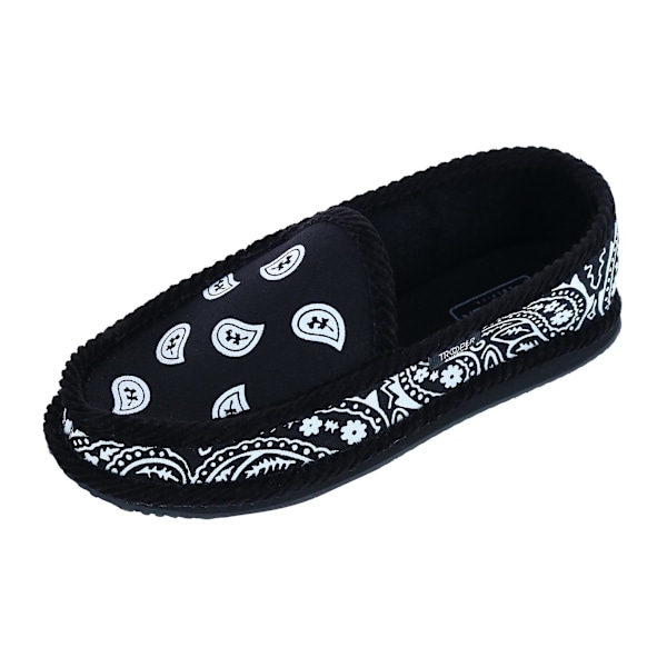 Bandana-mønstret Slippers for Hjemmebruk (Herre) Black 11