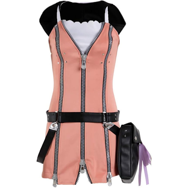 Kompatibel med Cosplay Kingdom Hearts 2 Kairi Kompatibel med Cosplay Kostym Kompatibel med Kvinnor Anime Halloween Outfit Medium