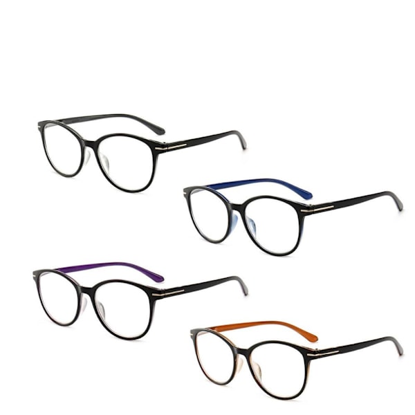 Vintage tyyliset lukulasit Brown Y Brown Brun 4