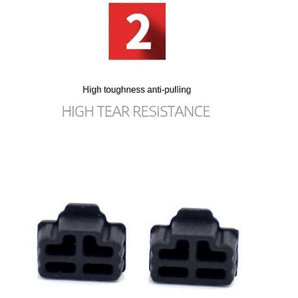 Rj45 Silikone Støvprop Støvhætte Støvhætte Router Switch Netværkskabel Interface Computer Netværkskabel Støvhætte