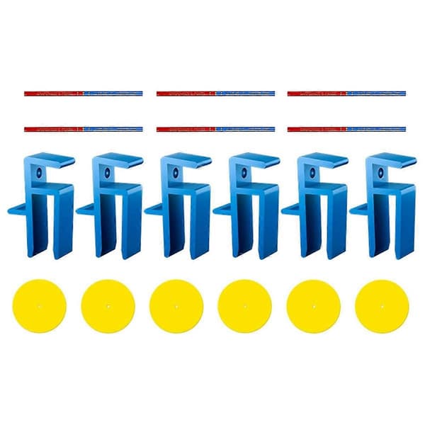 Jiggsett for trearbeid og snekring, tak Blue