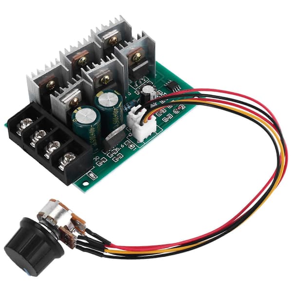 DC 9V-55V 9/12/24/36/48/55V 40A Motorhastighetskontroller ZW40 Elektrisk PWM Hastighetskontrollregulator med