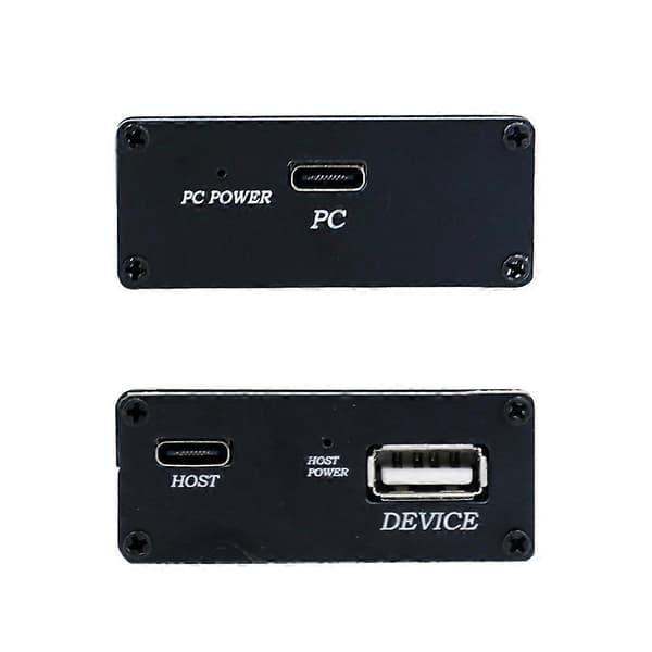 USB-protokolanalysator Open Source Bærbar HS 2.0 Logikanalysator Højhastighed Black
