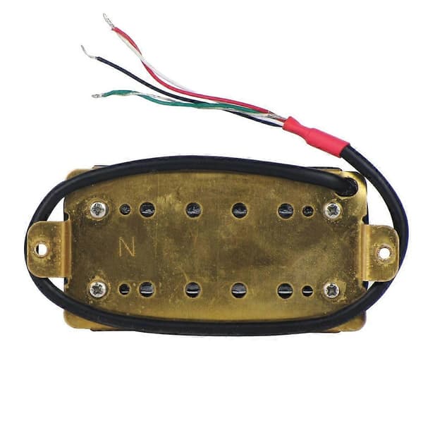 Högpresterande Dual Rail Humbucker Pickups Keramisk Elgitarr Pickup Humbucker black