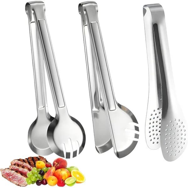 Set med högprecisionsserveringstänger. Ergonomisk design för elegant och hygienisk servering.