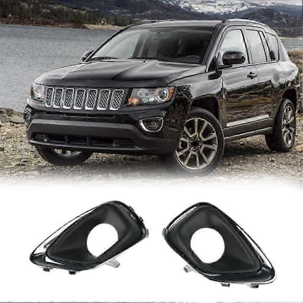 1 par for 2014-2017 Jeep Compass front venstre høyre side tåkelysutgave 0617
