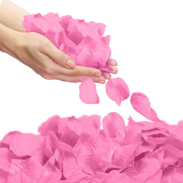 Tasteless Silk Rose Petals for Wedding Valentine's Day Happy b DXGHC